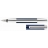 Pelikan Stylo plume à cartouche Pelikan PURA P40 - Bleu-Argent - pointe fine