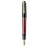 Pelikan Stylo plume à piston Pelikan Souverain M600 - Noir-Rouge - pointe large