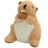 Peluche marmotte tendresse 17 cm