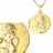 Pendentif ange raphael or jaune