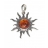 Pendentif Argent & Ambre Soleil