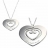 Pendentif coeur Sacré - Argent