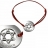 Pendentif l'étoile de David argent