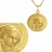 Pendentif vierge or jaune