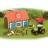 Petite ferme avec tracteur