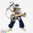 Pirate au grappin figurine PAPO