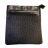 POCHETTE EN TOILE NOIRE HOMME - Impression très tendance