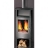 Poêle à bois Justus - ISLAND 7 - 7 kW acier gris et anthracite
