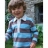 Polo coton bio - Rayures <a title='Offrir du chocolat à la saint-valentin' href='http://www.familyby.com/boutiques/detailCategorie/4222' style='text-decoration:none; color:#333'><strong>chocolat</strong></a>
