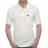 Polo manches courtes blanc