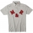 Polo manches courtes Gris chiné M & R