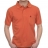 Polo manches courtes mandarine