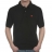 Polo manches courtes noir