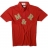 Polo manches courtes Rouge M & R