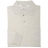 Polo manches longues Interlock Gris clair