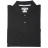 Polo manches longues Interlock Noir