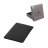 PORTE CARTES & BILLETS TOILE LOGO NOIR & CUIR - 5 Cartes