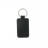 PORTE CLES EN CUIR NOIR - Simplicité & Elegance