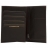 Portefeuille à 3 volets en cuir coloris <a title='Offrir du chocolat à la saint-valentin' href='http://www.familyby.com/boutiques/detailCategorie/4222' style='text-decoration:none; color:#333'><strong>chocolat</strong></a>
