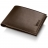Portefeuille en cuir coloris Marron