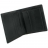 PORTEFEUILLE EN CUIR NOIR 2 VOLETS - Format Italien