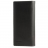 Portefeuille long en cuir noir