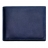 Portefeuille-porte monnaie plat en cuir pleine<a title='composition florale pour la saint-valentin' href='http://www.familyby.com/boutiques/detailCategorie/4211' style='text-decoration:none; color:#333'><strong> fleur</strong></a> coloris Marine-nuage