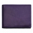 Portefeuille-porte monnaie plat en cuir pleine<a title='composition florale pour la saint-valentin' href='http://www.familyby.com/boutiques/detailCategorie/4211' style='text-decoration:none; color:#333'><strong> fleur</strong></a> coloris Myrtille-Glacier