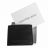 Portefeuille ultra plat Calvin Klein en cuir Noir