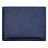 Portefeuille ultra plat en cuir pleine<a title='composition florale pour la saint-valentin' href='http://www.familyby.com/boutiques/detailCategorie/4211' style='text-decoration:none; color:#333'><strong> fleur</strong></a> coloris Marine-Nuage