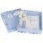 Protège carnet de santé + Doudou Lapin Bonbon bleu