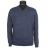Pull Col V en laine vierge Bleu