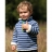 Pull réversible coton bio - Breton Marine 3-4 ans 104 cm