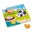 <a title='En savoir plus sur les puzzles' href='http://weezoom.tumblr.com/post/12566332776/puzzle-1000-pieces' style='text-decoration:none; color:#333' target='_blank'><strong>Puzzle</strong></a> Happy Farm Encastrement 6 pièces en bois
