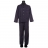 Pyjama : veste col chemise et pantalon Marine à carreaux 100 % coton