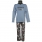 Pyjama Arthur : Tee-shirt et Pantalon d'intérieur bleu à motifs oursons