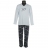 Pyjama Arthur : Tee-shirt et Pantalon d'intérieur bleu ciel Megève