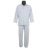 Pyjama Arthur : Veste et pantalon d'intérieur en flanelle bleu ciel