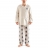 Pyjama Arthur Veste et pantalon Paddock Bleu