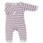 Pyjama bébé coton bio - Rayé rose