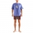 Pyjama Caleçon et tee-shirt : Londres Cobalt
