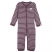 Pyjama coton bio - Rayé Aubergine