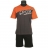 Pyjama court Athena Sport Orange et Anthracite