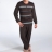 Pyjama long col tunisien <a title='Offrir du chocolat à la saint-valentin' href='http://www.familyby.com/boutiques/detailCategorie/4222' style='text-decoration:none; color:#333'><strong>chocolat</strong></a>