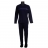 Pyjama long col V Marine 100 % coton