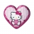 Ravensburger <a title='En savoir plus sur les puzzles' href='http://weezoom.tumblr.com/post/12566332776/puzzle-1000-pieces' style='text-decoration:none; color:#333' target='_blank'><strong>Puzzle</strong></a> ball - 60 pièces - Coeur : Hello Kitty Love