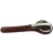 Rep'Style Etui ciseau et coupe papier, cuir végétal marron