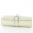Rep'Style Pochette à bijoux en cuir de vachette,blanc petit modèle