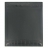 Rep'Style Tapis de souris en cuir de vachette noir, duo simmili croco et cuir lisse