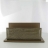 Rep'Style Trieur courrier taupe, cuir de vachette, duo similli croco et cuir lisse